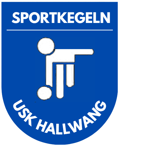 USK Hallwang NEU BLAU Kegler-Symbol